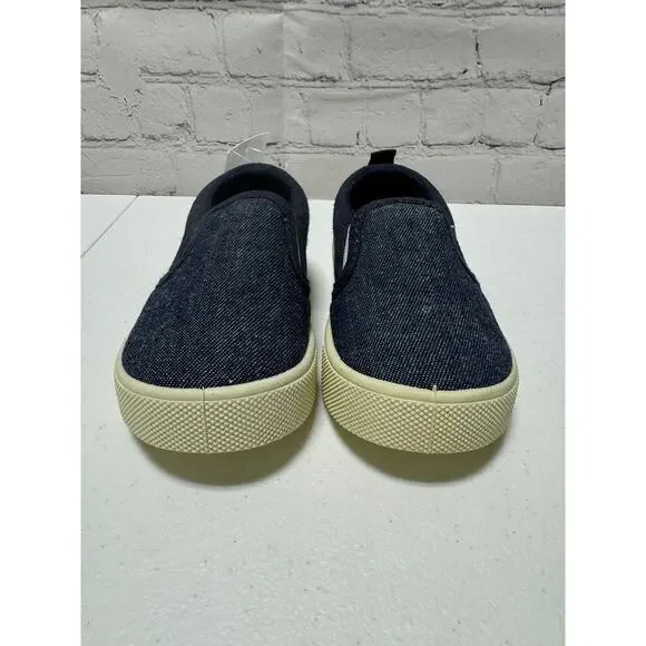 OshKosh B’gosh Toddler/baby Boys Canvas Slip-On Sneakers Blue Size 5 - Picture 3 of 10